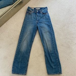 Levi Blue Straight Jeans